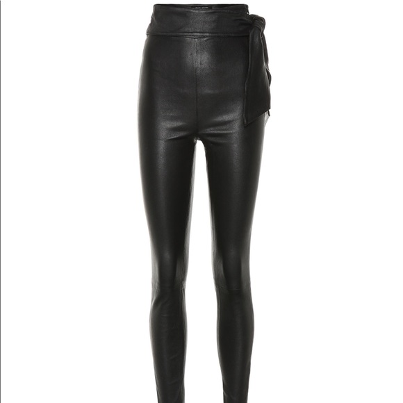 Campaign J Brand X Elsa Hosk J BRAND ELSA HOSK FRIDAY LEATHER